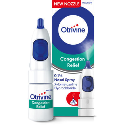 Otrivine Congestion Relief 0.1% Nasal Spray - 10ml