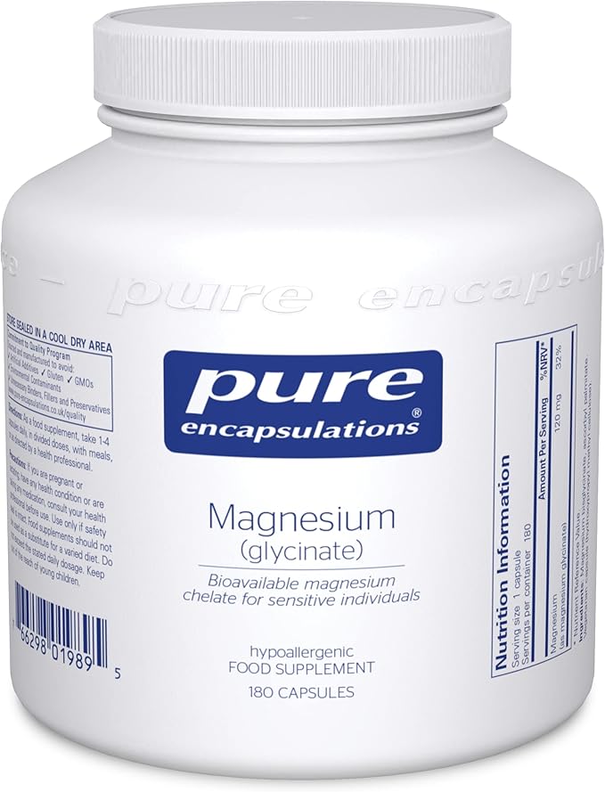 Pure Encapsulations Magnesium Glycinate 120mg