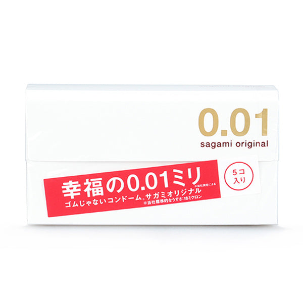 Sagami Original 0.01 Condom 5 pack