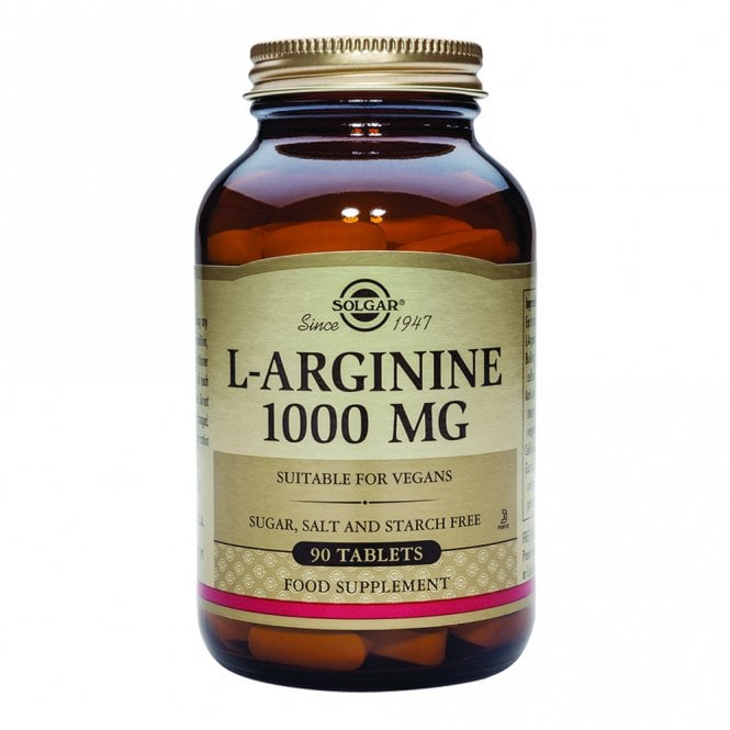 Solgar L-Arginine 1000mg Tablets