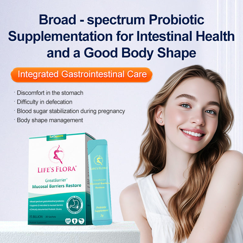 Sun Seasons Life's Flora Great Barrier Mucosal Restore Probiotic - 30 Sachets