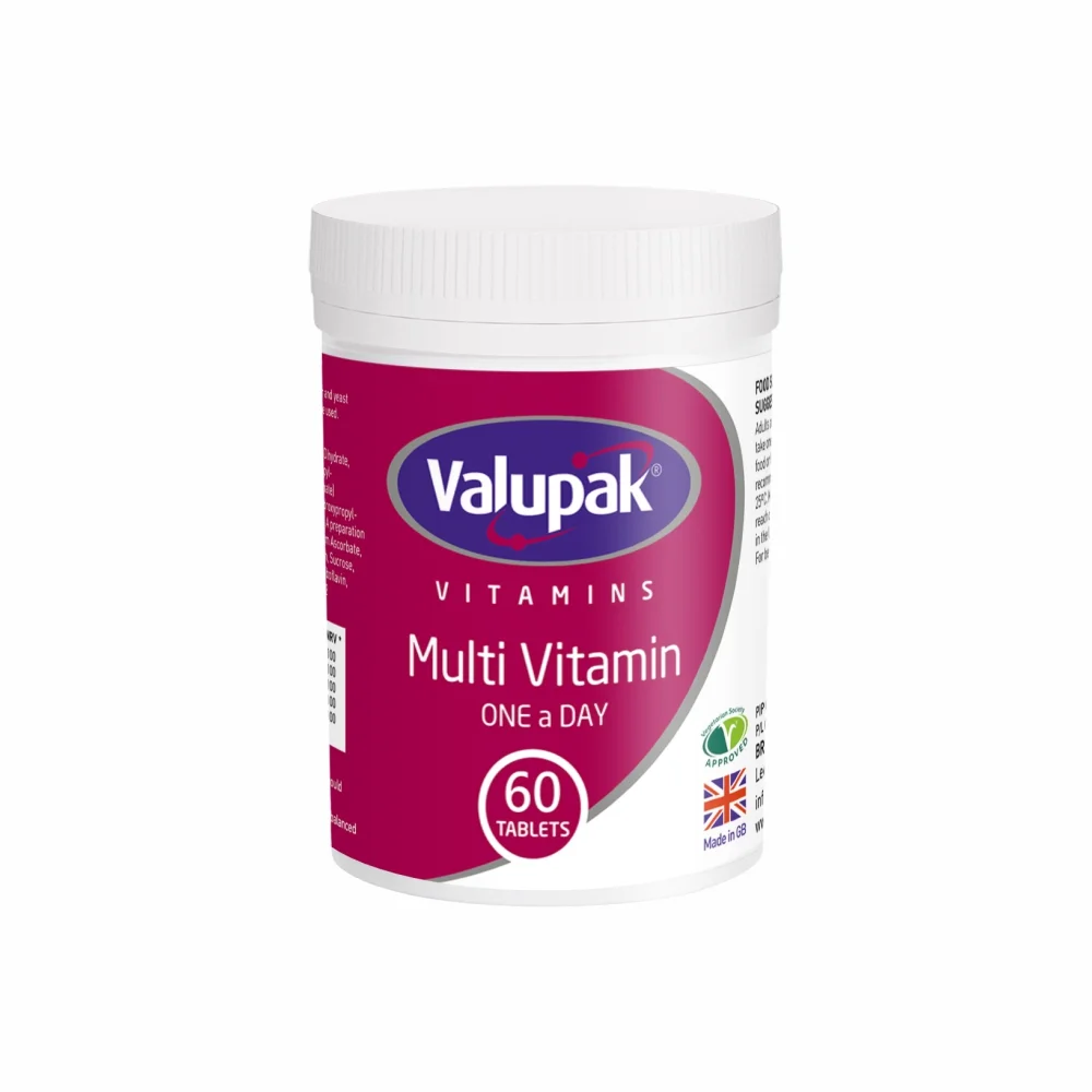 Valupak Multi Vitamin One a Day - 60 Tablets