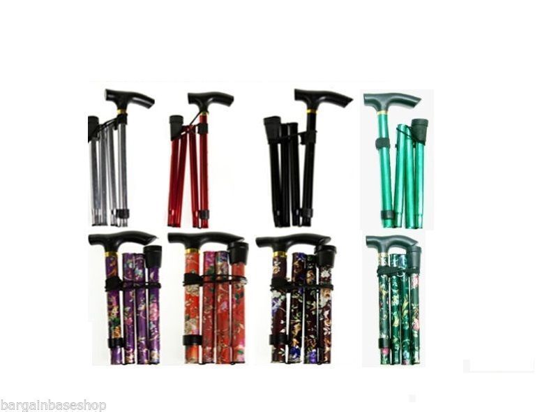 walking stick aluminium east- flod 11'folded 37' Extended