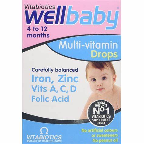 Wellbaby multi-vitamin drops 30ml