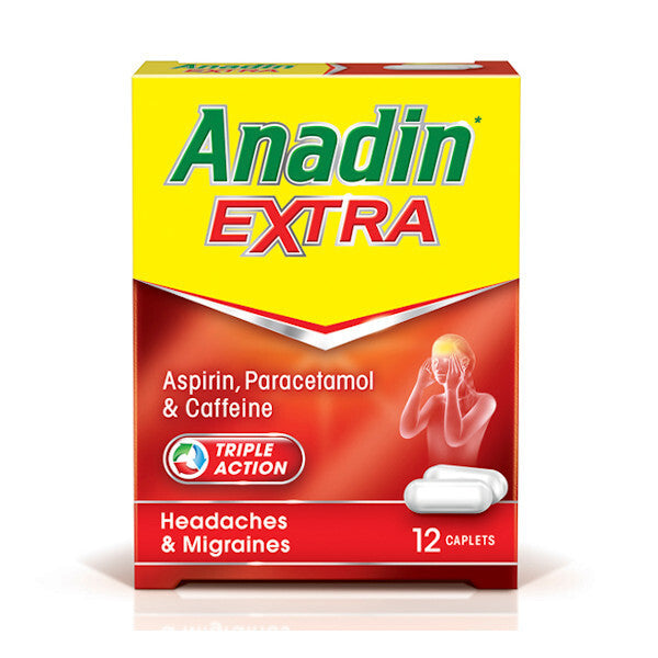 Anadin 加强胶囊 头痛 偏头痛 Anadin Extra -16 粒/32 粒