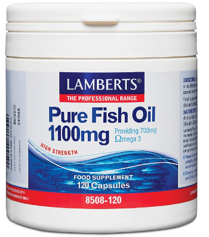 Lamberts high -intensity fish oil 1100 mg, 120 capsules