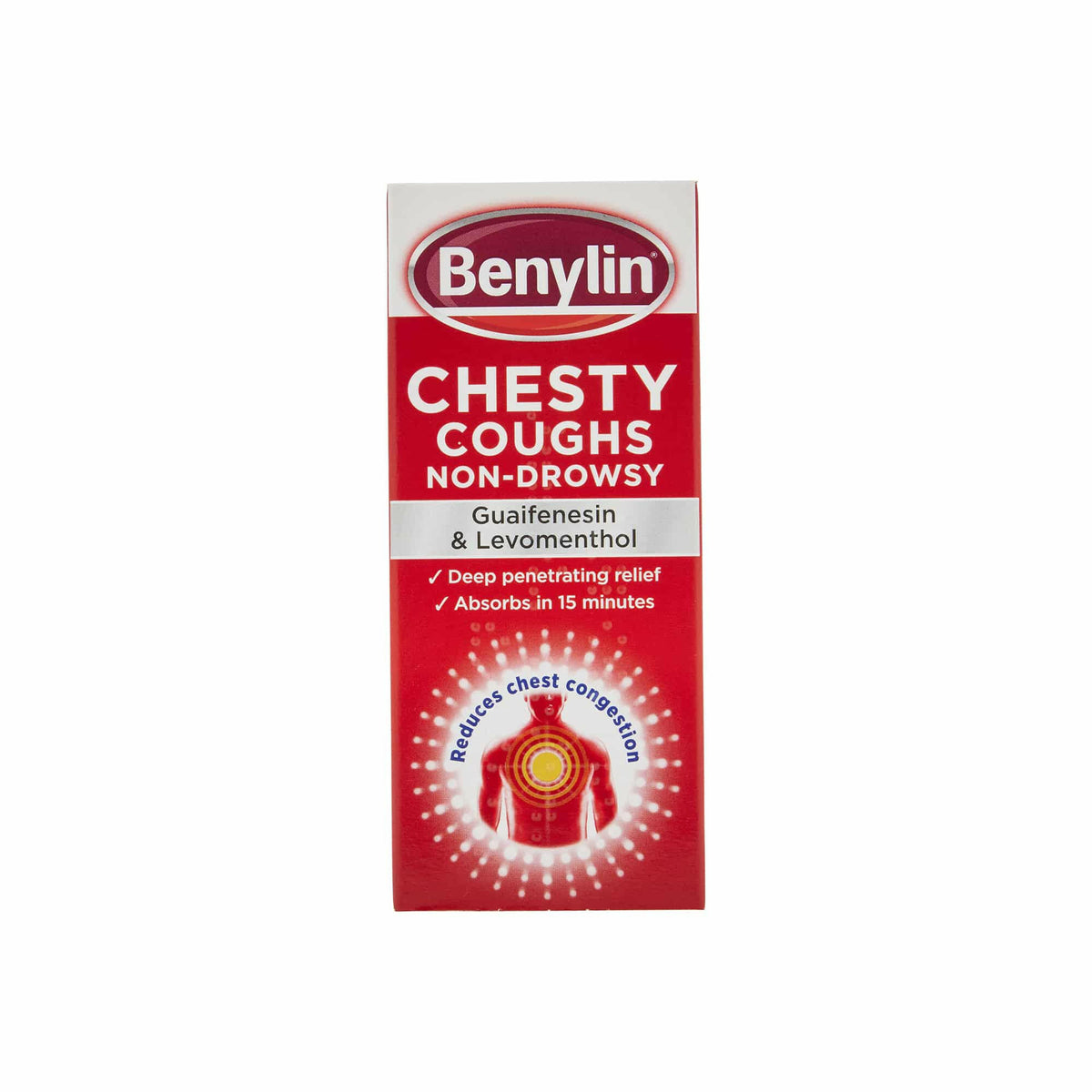 Benylin cough syrup, no drowsiness (relieve cough, chest cough, wet co