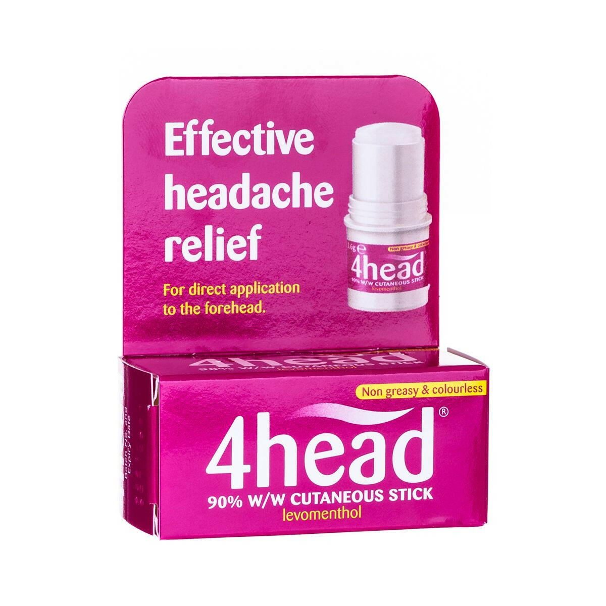 4head 90% W/W CUTANEOUS STICK levomenthol