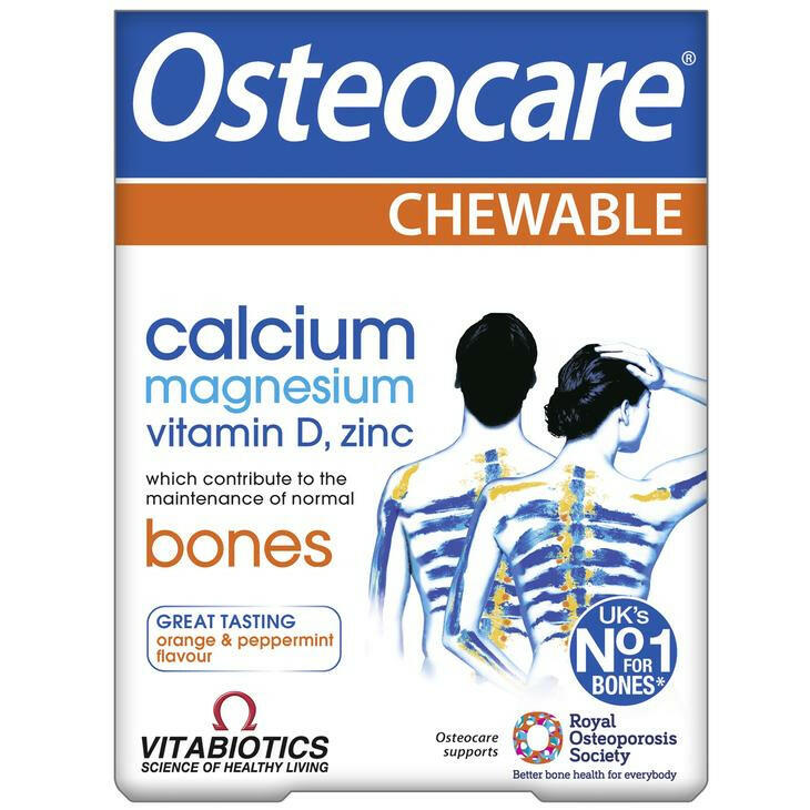 Vitabiotics OSTEOCARE chewing tablet -30 pieces of Vitabiotics Osteocare Chewables
