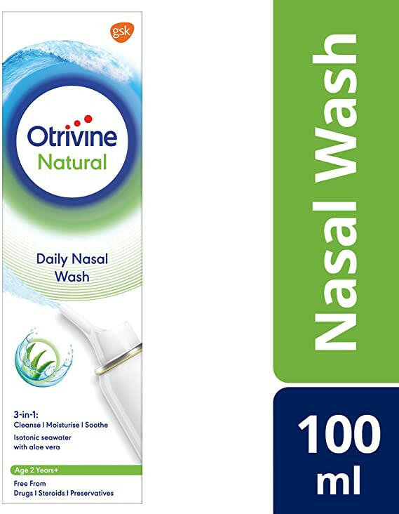 Otrivine Natural Daily Nasal Wash 100ml