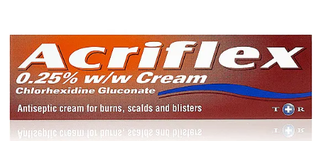 Acriflex Burns & Anti-Inflammatory Cream 0.25% w/w — product packaging