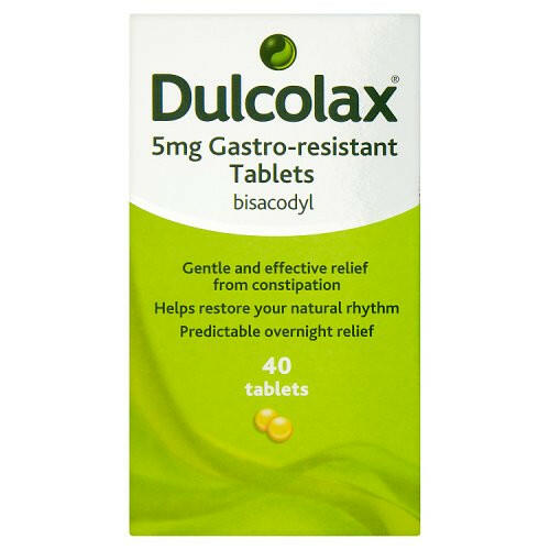 Dulcolax Twelve Plus 5mg gastro-resistant tablets 40