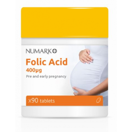 NUMARK FOLIC Acid 400mcg —— Folic acid 400mcg tablets