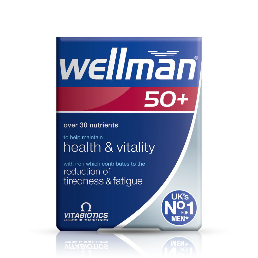 Wellman 50+ male health supplement (30 tablets)