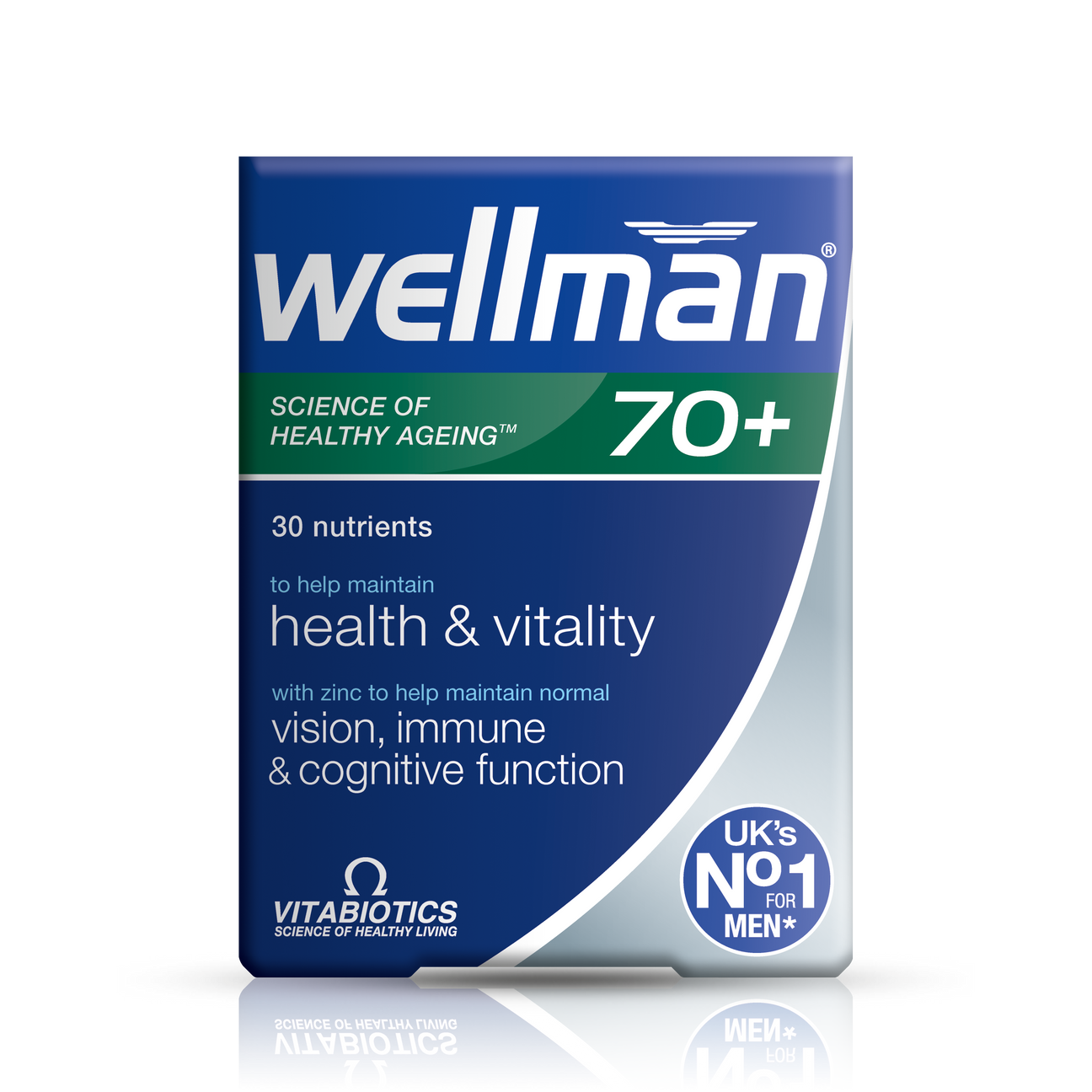 Vitabiotics Wellman 70+ 30 tablets