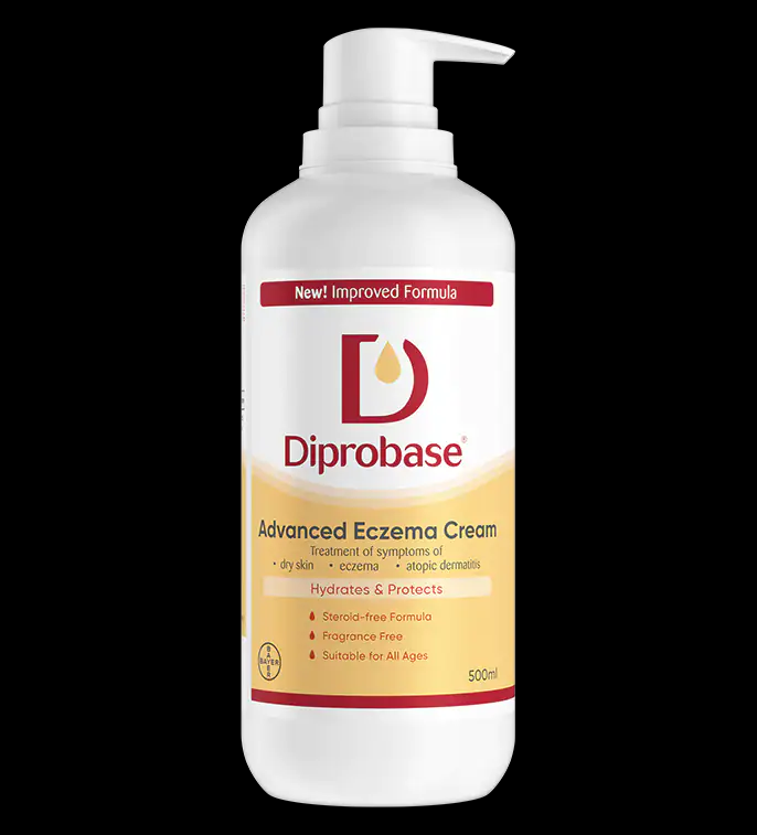 DIPROBASE Advanced Eczema Cream - 500ml (Treatment of Eczema and other skin dryness)