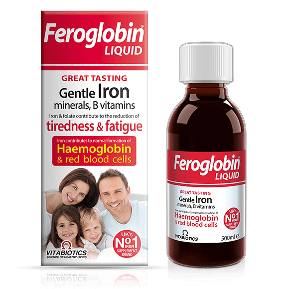 Feroglobin iron supplementation liquid full version 200mg