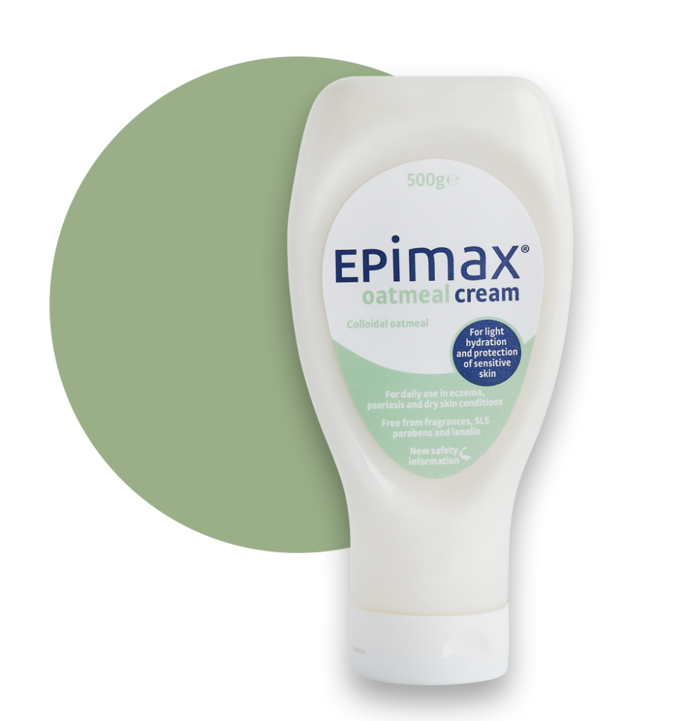 Epimax Oatmeal Cream Colloidal Oatmeal Emollient - 500g — product packaging