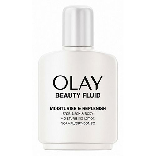 Olay Beauty Fluid Face & Body Moisturiser Normal/Dry/Combo - 200ml — product packaging