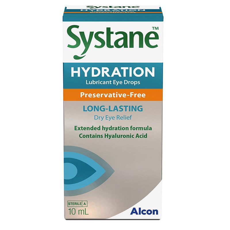 Systane Hydration Preservative-Free Lubricant Eye Drops - 10ml — product packaging