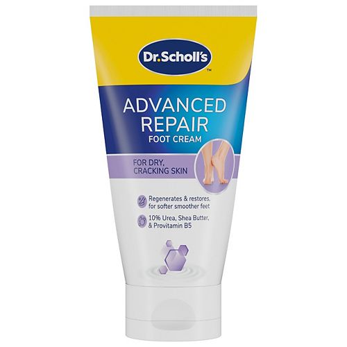 Dr. Scholl's Advanced Repair Foot Cream for Dry, Cracking Skin - 150ml — product packaging
