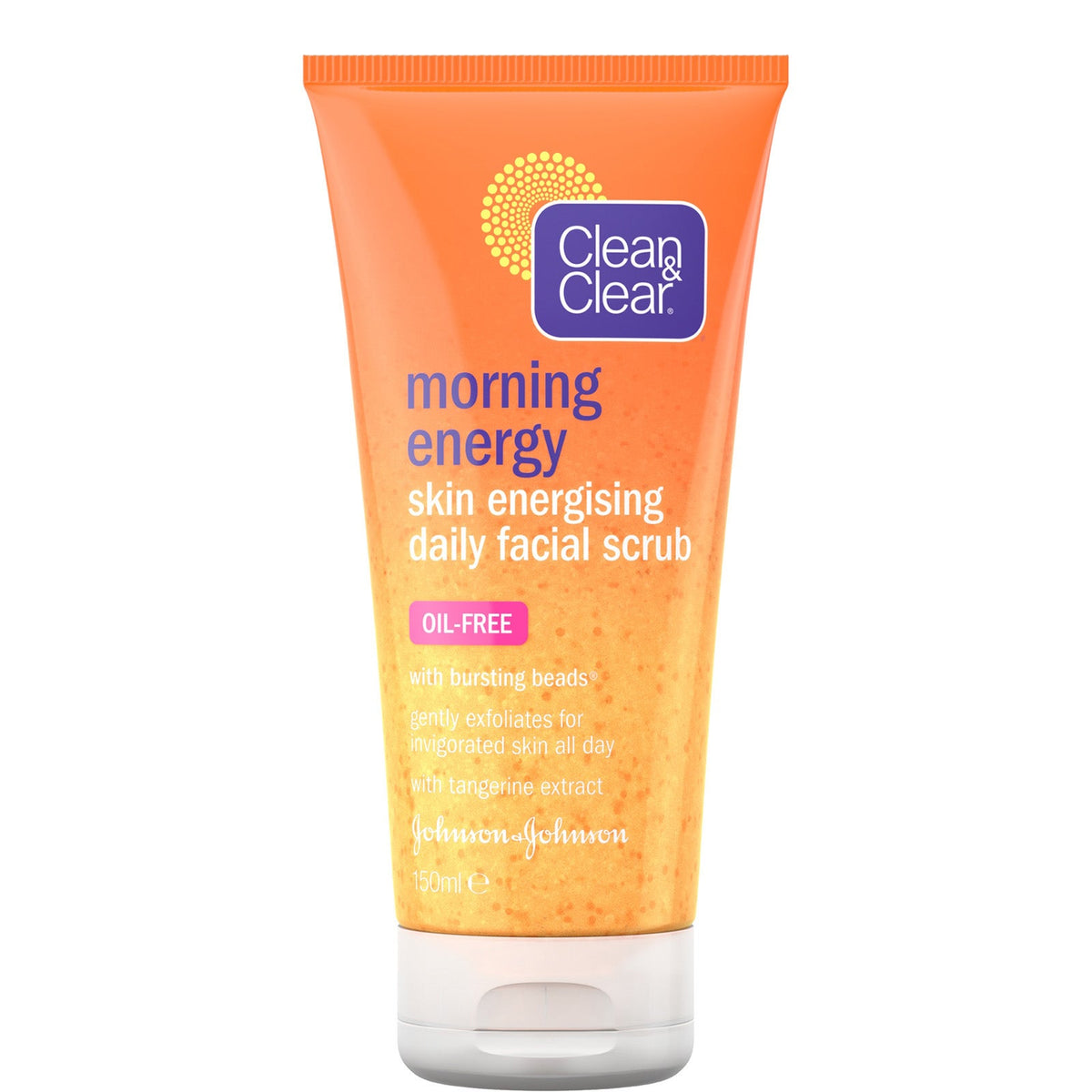 Clean & Clear Morning Energy Skin Energising Daily Facial Scrub - 150ml — product packaging
