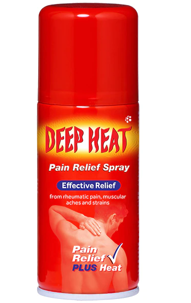 Deep Heat Deep Hot Spray Deep Heat Effective Relief Spray 150G
