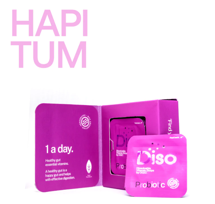 DISO® Stomatoscopy Probiotics 30 Sticker DISO® Hapi Tum Flavour -Berry Blast 30 Ol STRIPS