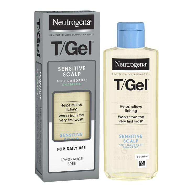 NEUTROGENA® T/Gel Anti Dandruff Shampoo for Sensitive Scalp (1x 150ml)