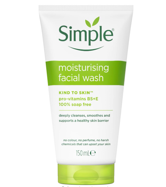 Simple Kind to Skin Moisturising Facial Wash 150ml