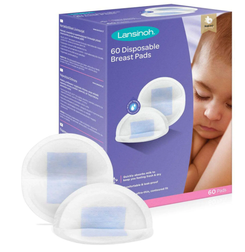 Lansinoh Disposable Nursing Breast Pads, 60 pads