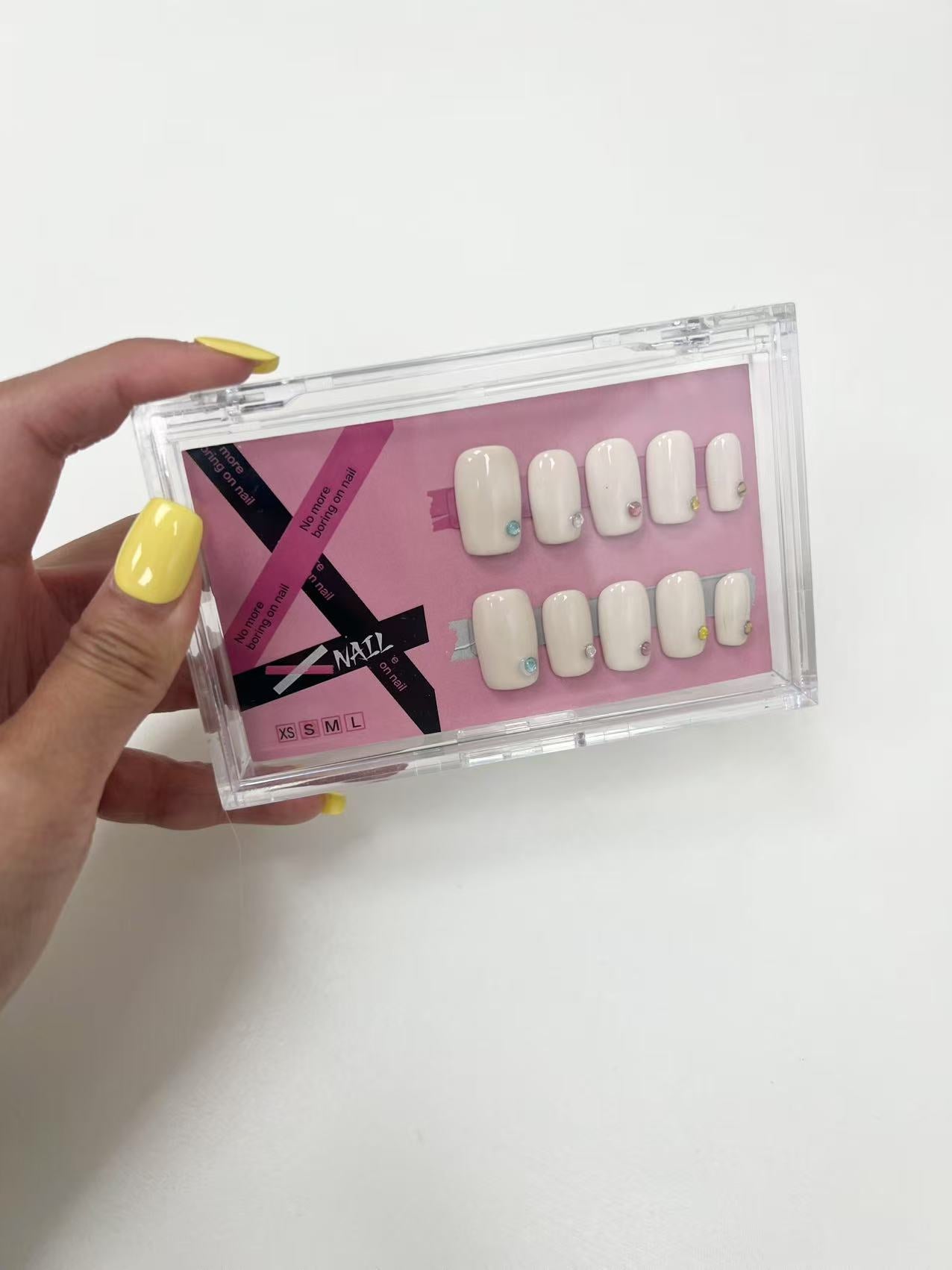 Luxury Reusable Press-On Nails – Handcrafted & Custom Fit-S