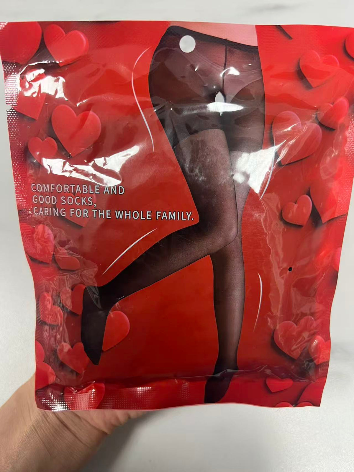 Women’s Black Sheer Cut-Out Tights – Suspender-Style Hosiery