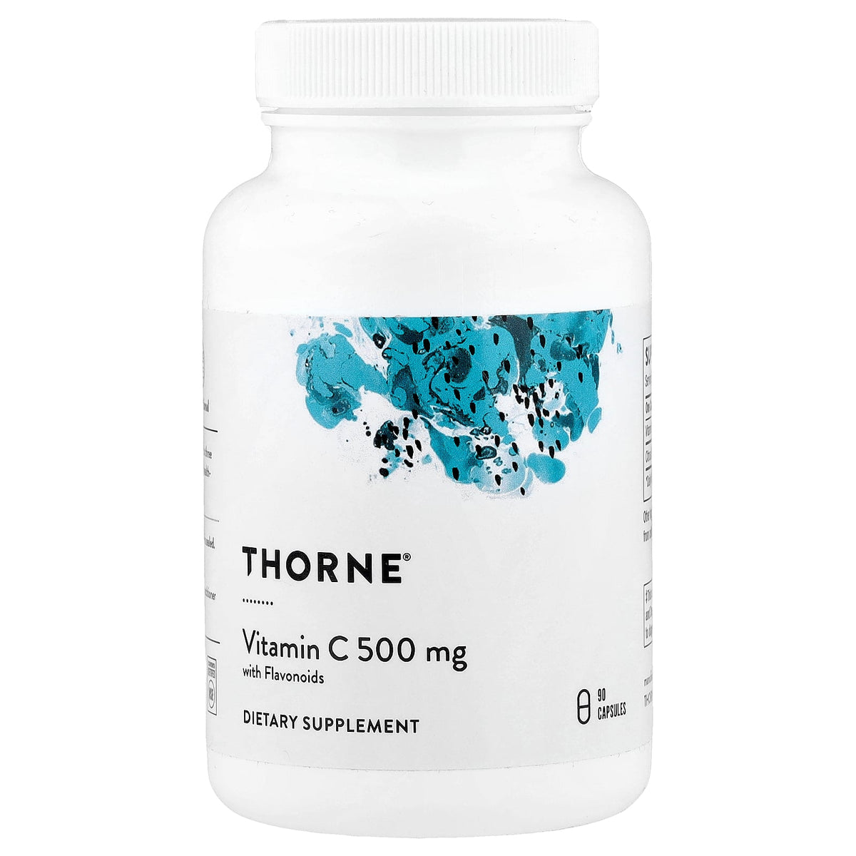 Thorne Vitamin C 500mg with Flavonoids Capsules - 90 Capsules — product packaging