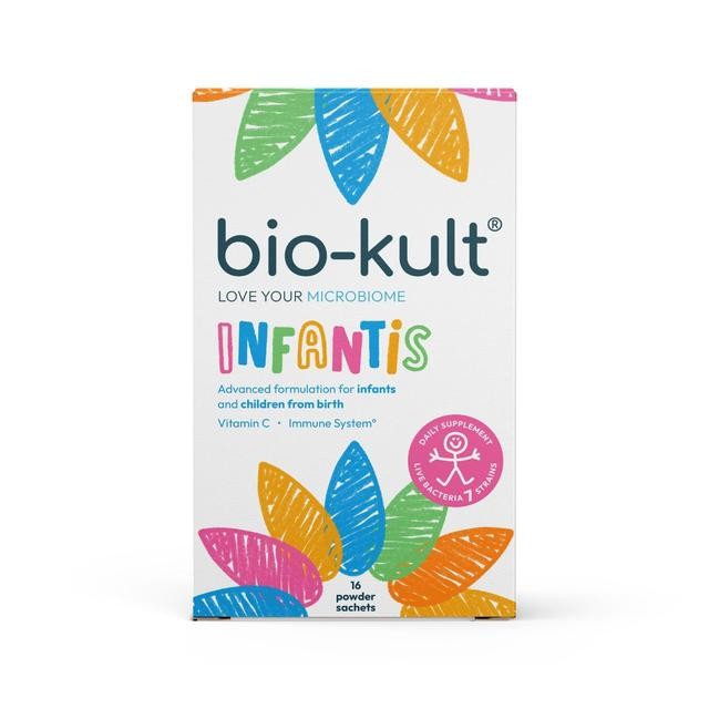 Bio-Kult Infantis Live Bacteria Powder for Infants and Children - 16 Sachets — product packaging