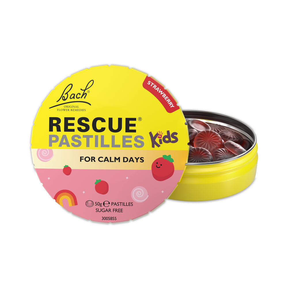 Bach Rescue Pastilles Kids Strawberry - 50g — product packaging