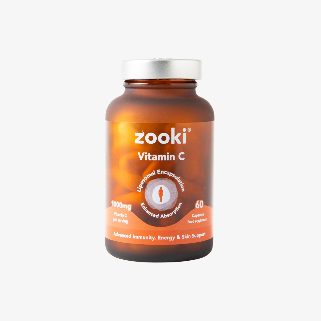 Zooki Liposomal Vitamin C 1000mg - 60 Capsules — product packaging