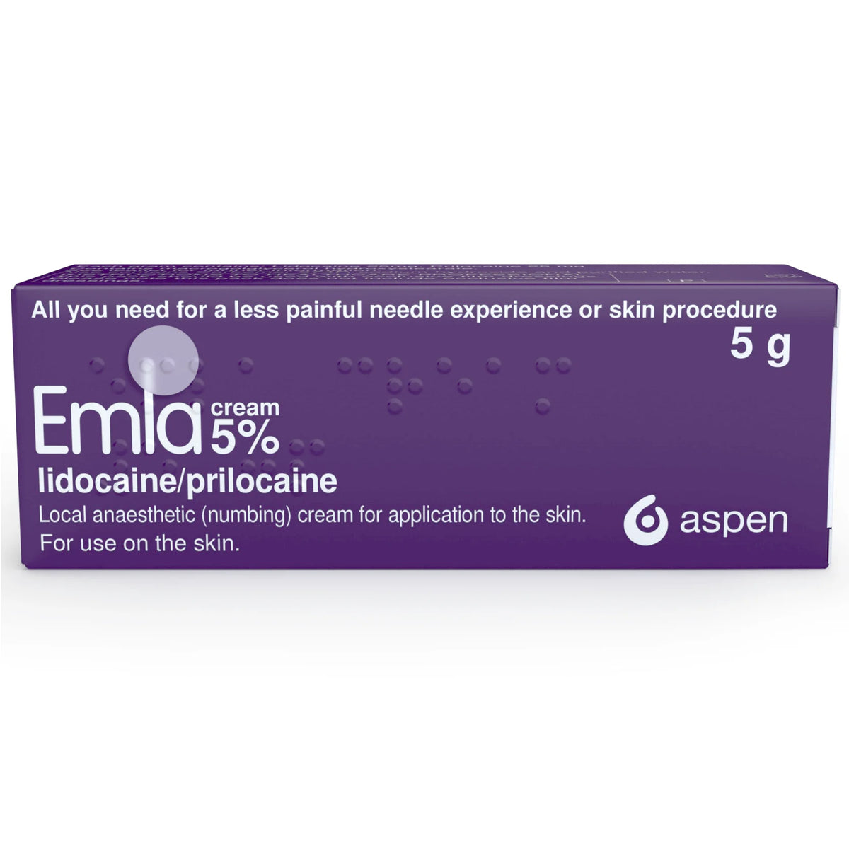 Emla Cream 5% (Emla anesthesia cream, Lidyaine and Protoethylene, blood pump/vaccine/medical beauty/tattoo, a must -have for the stars)