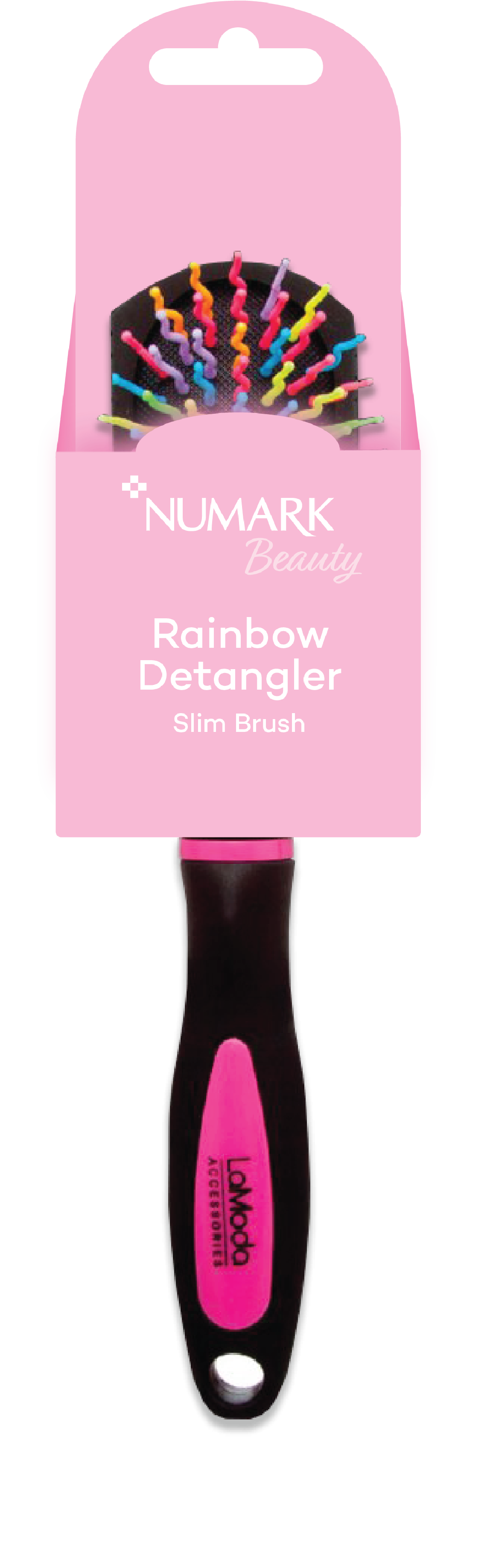rainbow detangler slim brush