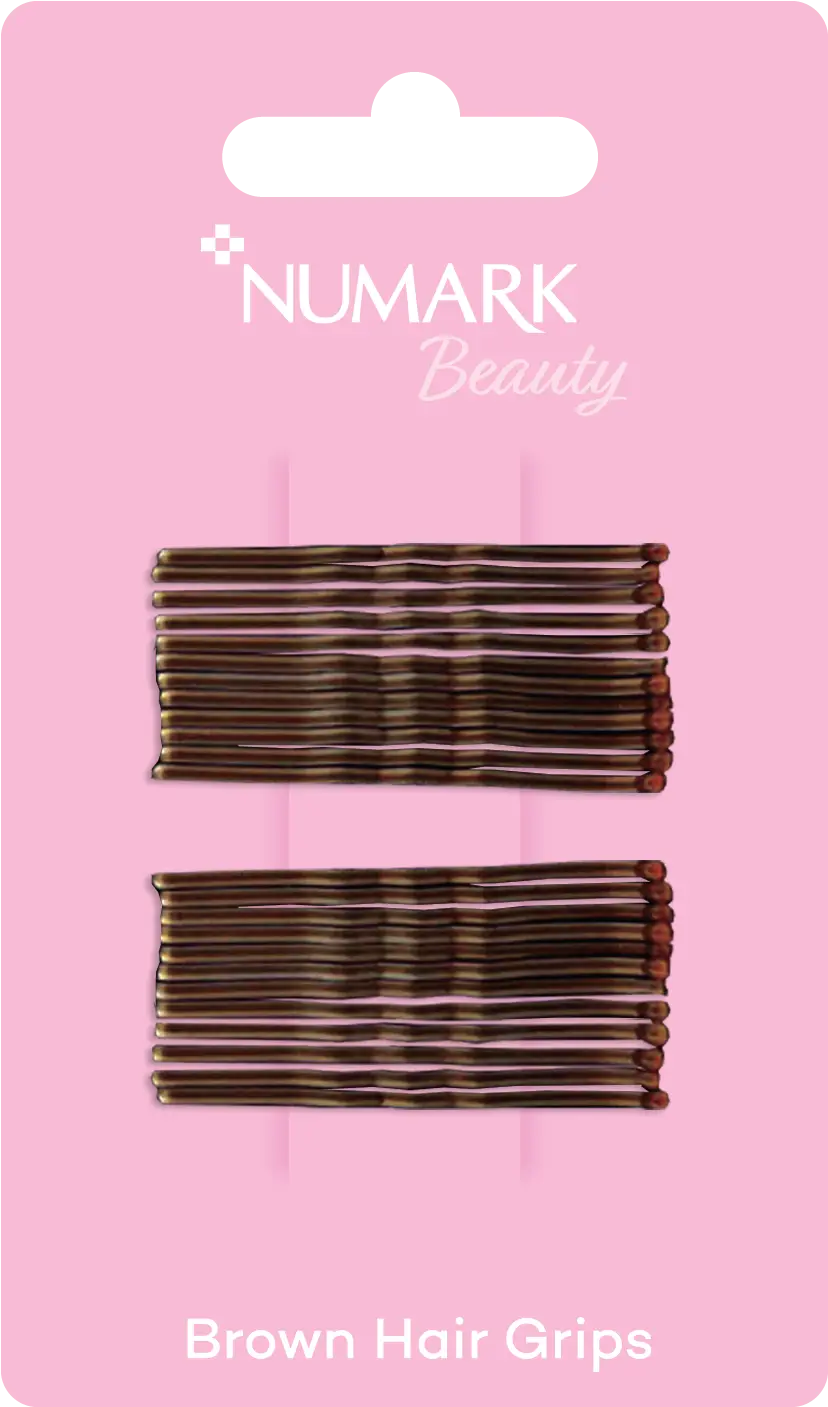 Numark balck/Brown Hair Grips