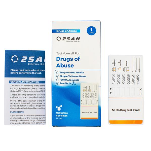2San Drug Test Kit For Drugs Of Abuse 1 Test