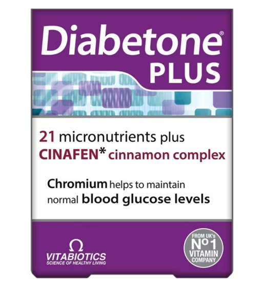 Vitabiotics Diabetone Plus - 84 tablets