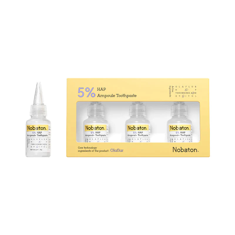Nobaton 5% HAP ampoule toothpaste，5%HAP安瓶牙膏