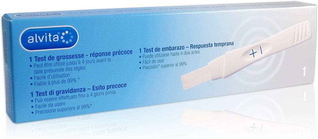 Alvita Pregnancy Test - 1 Test — product packaging