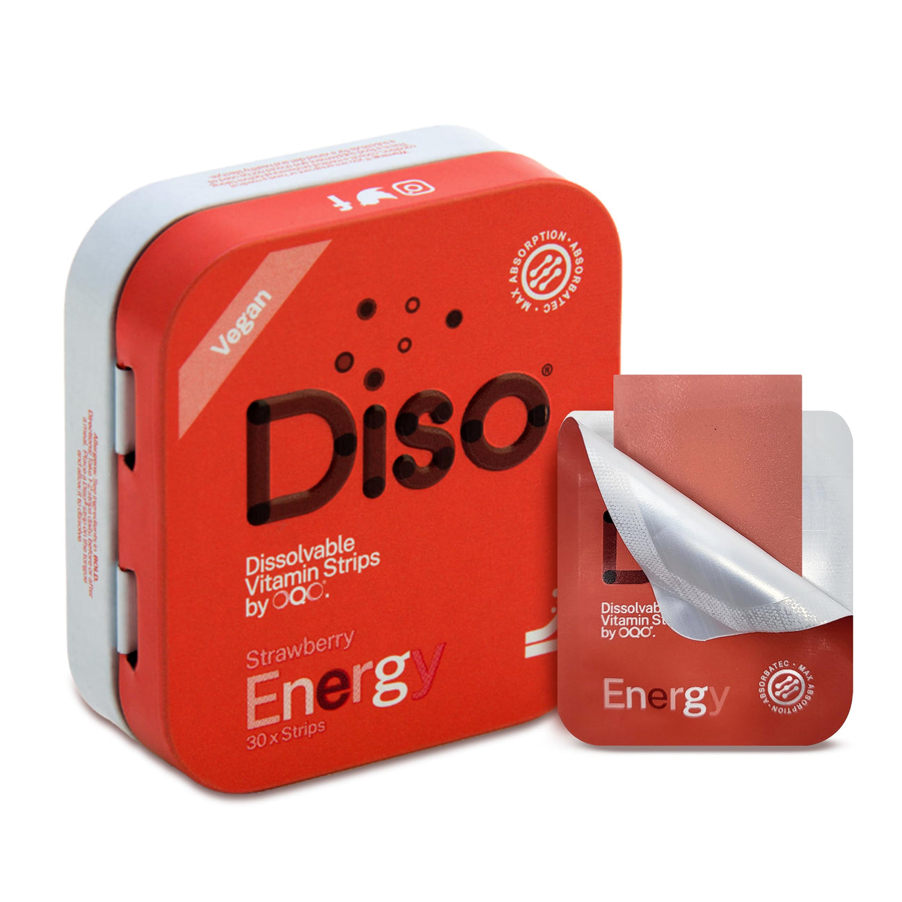 DISO®Energy Vitamin Strips (30 Strips)