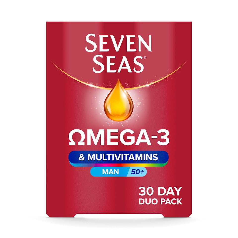 Seven Seas Omega-3 & Multivitamins Man 30 Day Supply