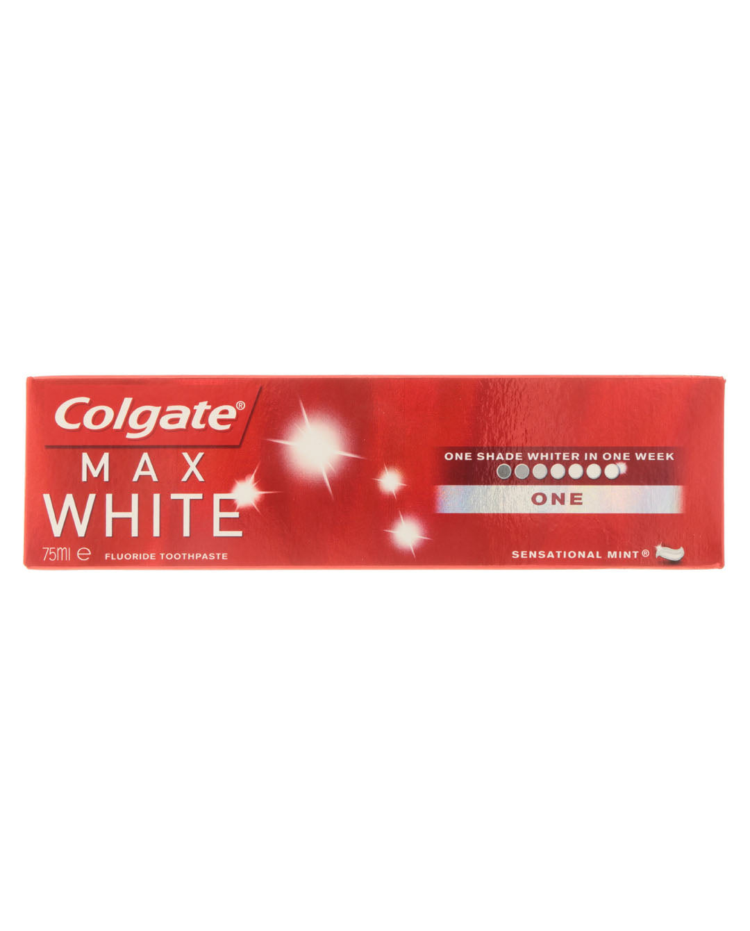 Colgate Max White One Whitening Toothpaste Sensational Mint - 75ml — product packaging