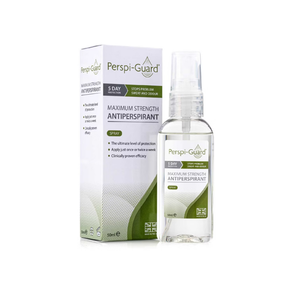 Perspi-Guard Maximum Strength Antiperspirant Spray 50ml - Unscented