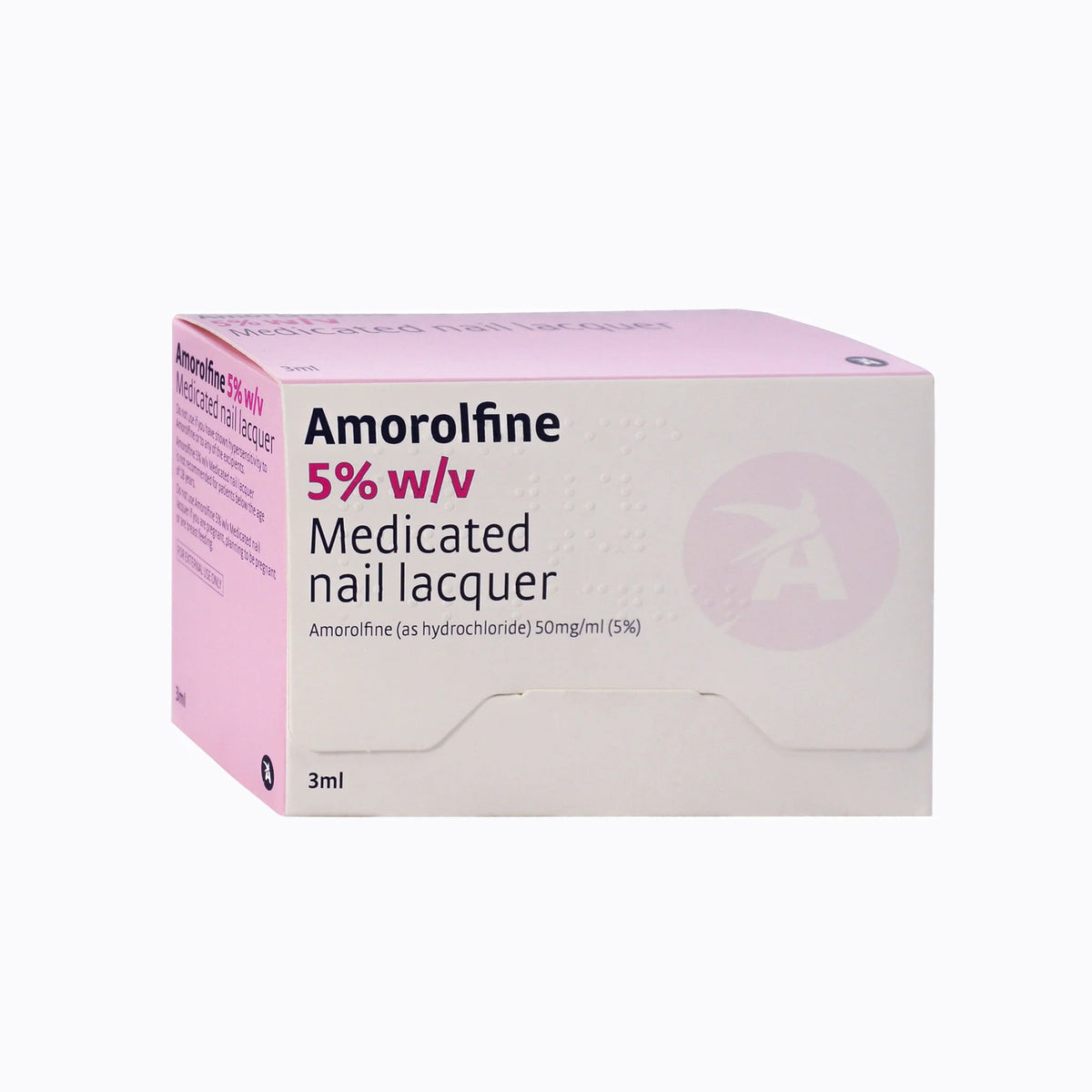 Amorolfine 5% w/v Nail Solution (Generic Curanail) 3ml