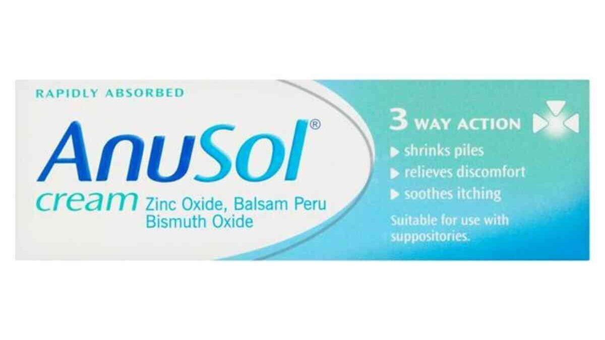 Anusol 三效乳霜 23G